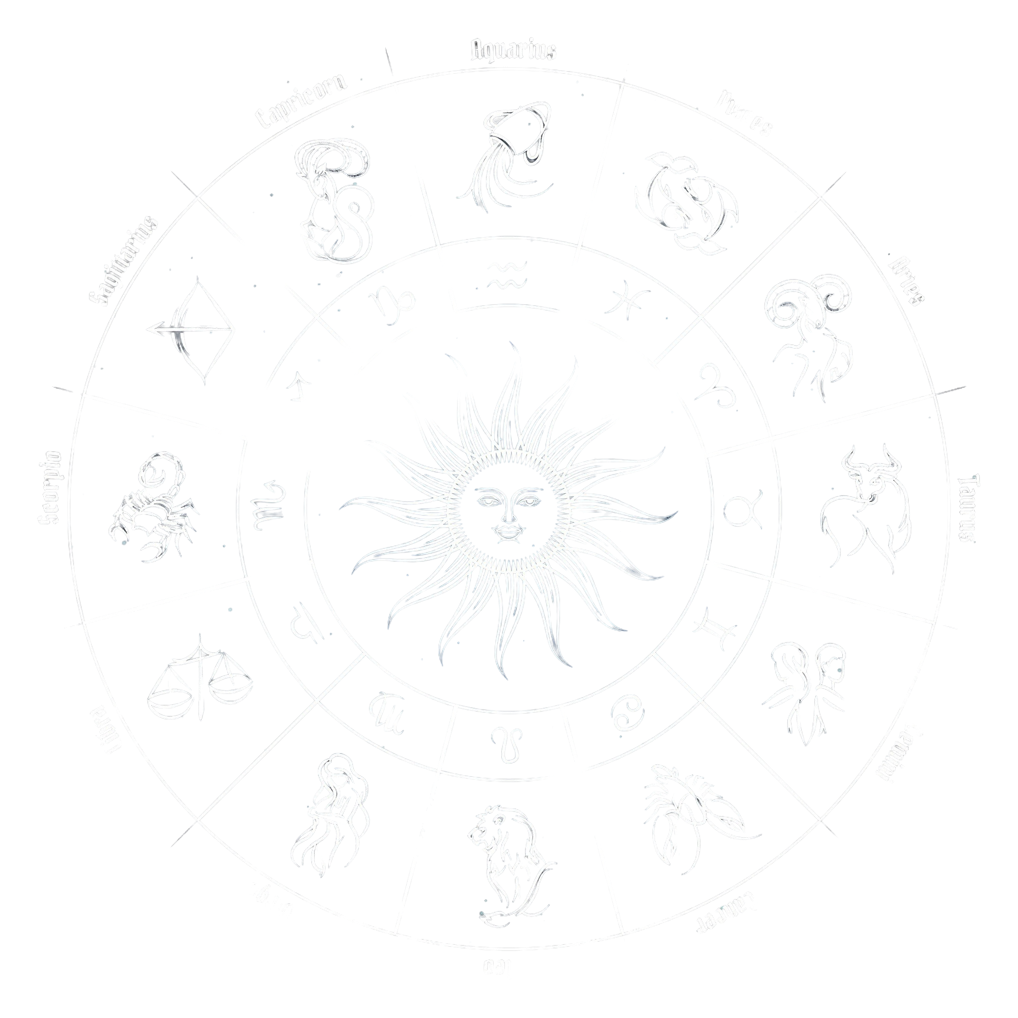 zodiac-circle-with-horoscope-signs-fish-pisces-scorpio-aquarius-zodiak-aries-virgo-vector-illustration